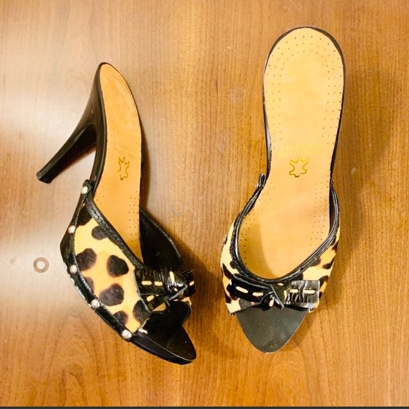 SOLD Dior Leopard Platform Shoes - Picture 2 of 7